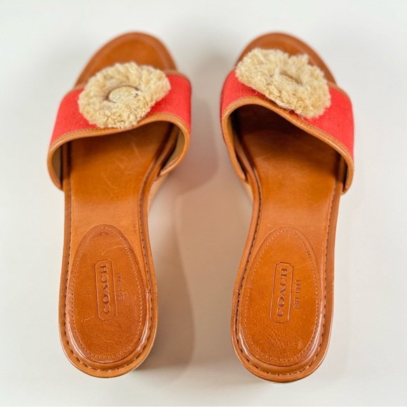 Coach Jazmin Platform Wedge Women’s Sandals Size 10B - Picture 6 of 7